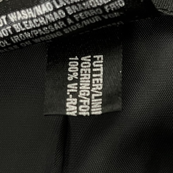 Laurel by Escada Black Blazer Jacket Geometric Pockets Women's Size 38/Medium - Picture 7 of 8